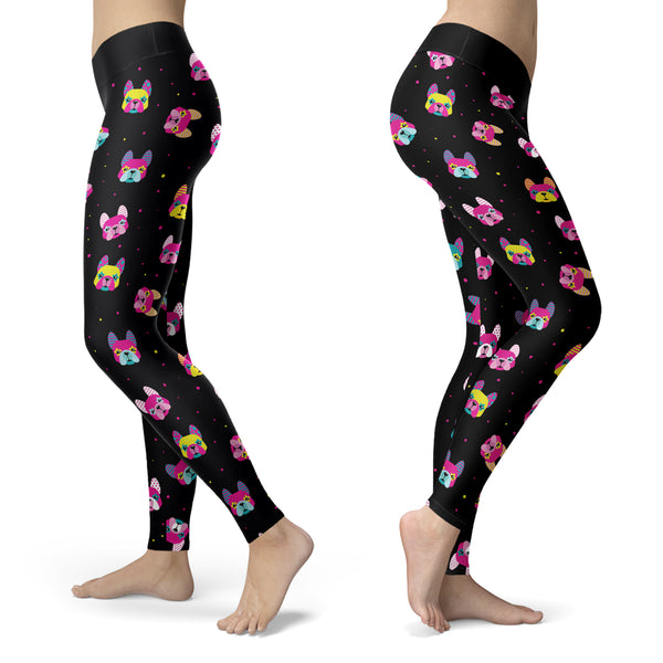 Neon Pitbull Leggings