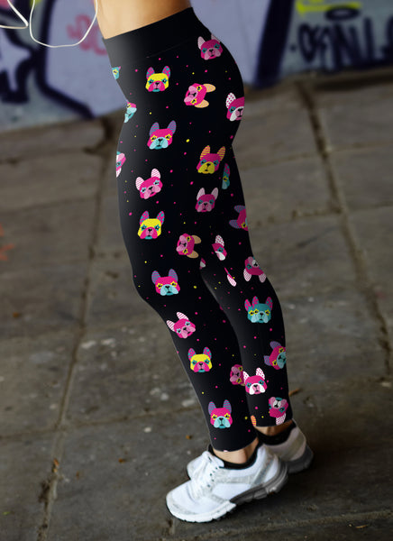 Neon Pitbull Leggings