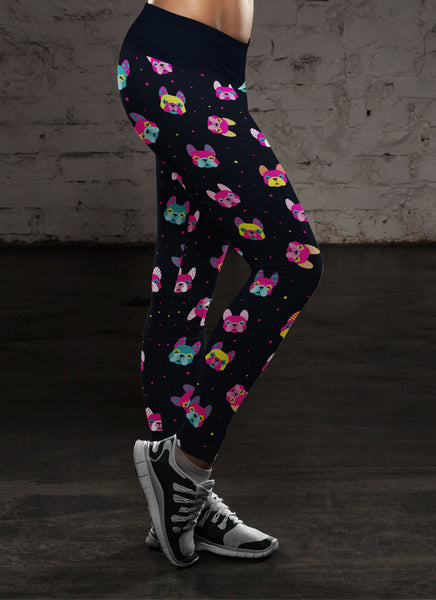 Neon Pitbull Leggings