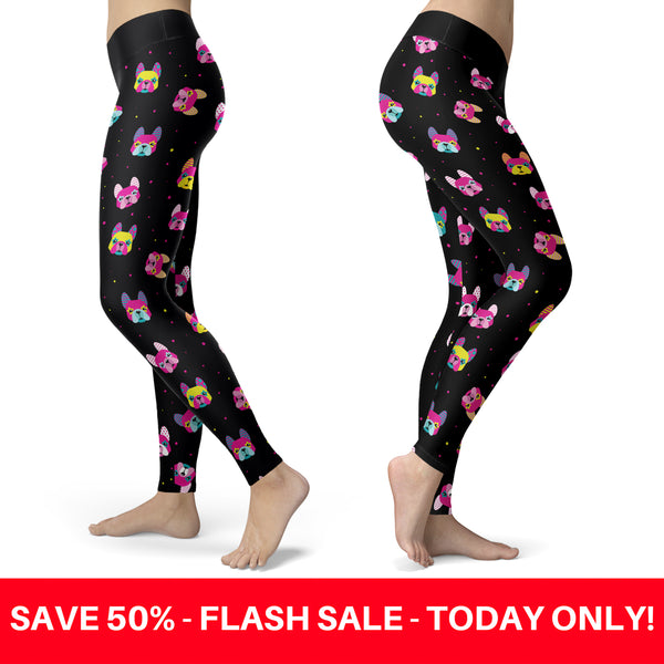Neon Pitbull Leggings