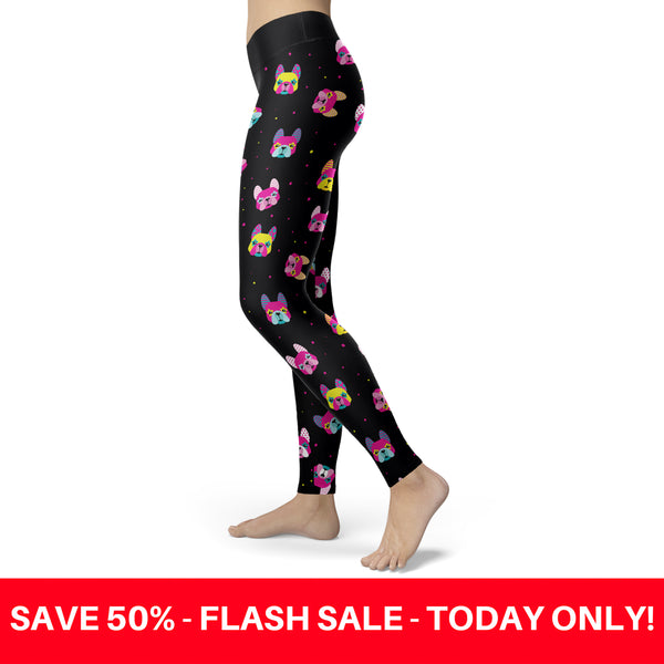 Neon Pitbull Leggings