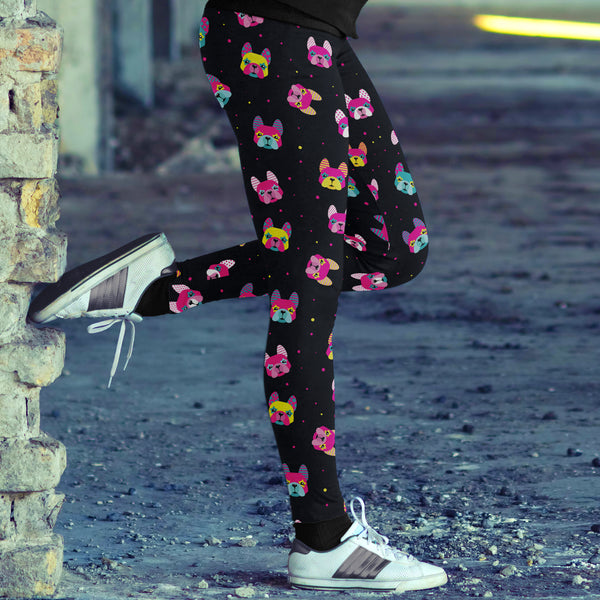 Neon Pitbull Leggings