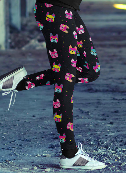 Neon Pitbull Leggings