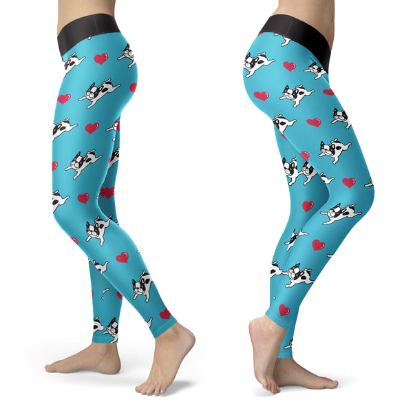 French Bulldog Love Leggings