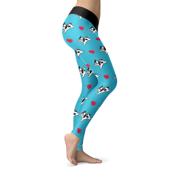 French Bulldog Love Leggings