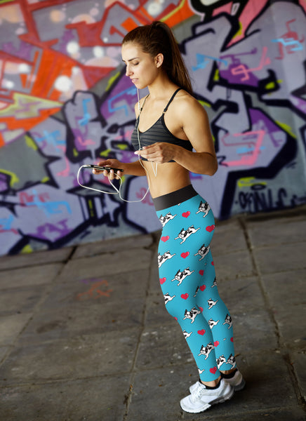 French Bulldog Love Leggings