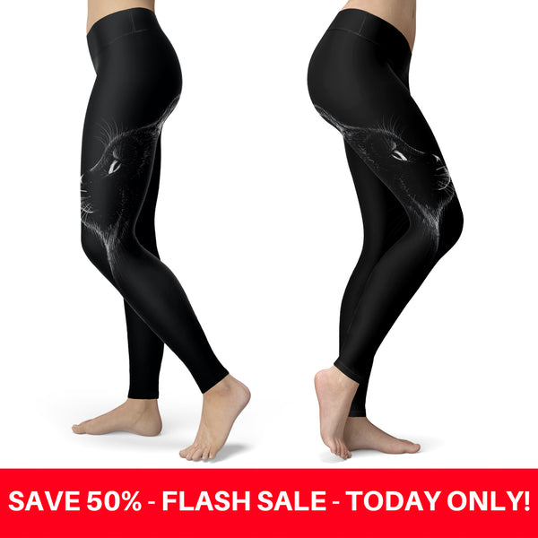 Black Cat Leggings
