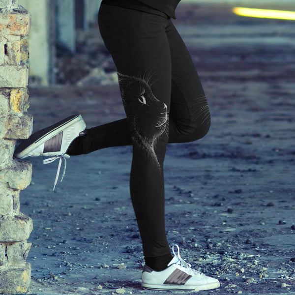 Black Cat Leggings