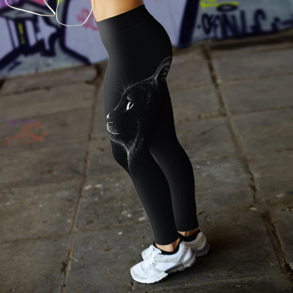 Black Cat Leggings