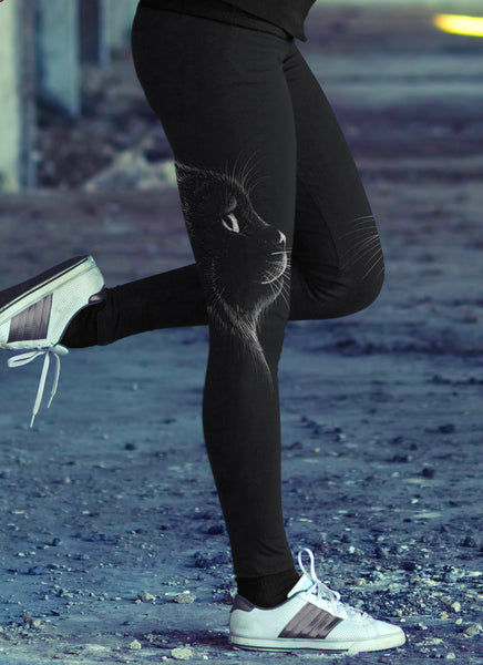 Black Cat Leggings